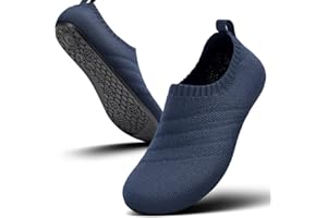 Sosenfer Pantofole da Casa Ragazzi Ragazze Scarpe Interne a Maglia Antiscivolo per Bambini Slipper Kids Unisex