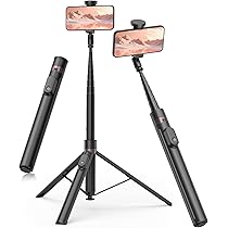 178cm Magnetisches Selfie Stativ Mit Automatik-Öffnung - Verstellbarer Handyhalter Für Smartphone & Kamera