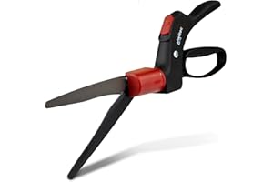 siwitec Grasschere SG-13 für das Schneiden von Rasenkanten mit 360° drehbaren Schneidkopf | Rasenkantenschere | Strauchschere | Gartenschere | Rasenschere