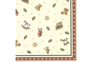 ‎IDEAL HOME RANGE Ideal Home Range Luncheon Deko-Papierservietten, Villeroy und Boch Little Toys, 20 Stück