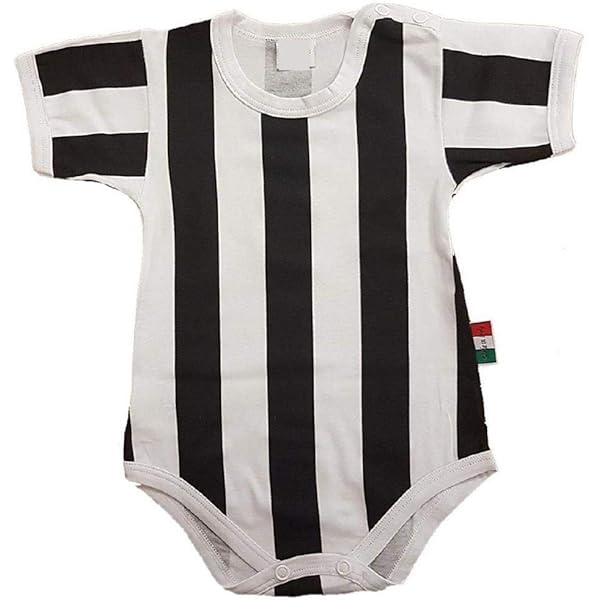 Body Neonato Juventina Come Papà - Stampato Directly | Idea Regalo Nascita Originale, Made In Italy - Foto 2