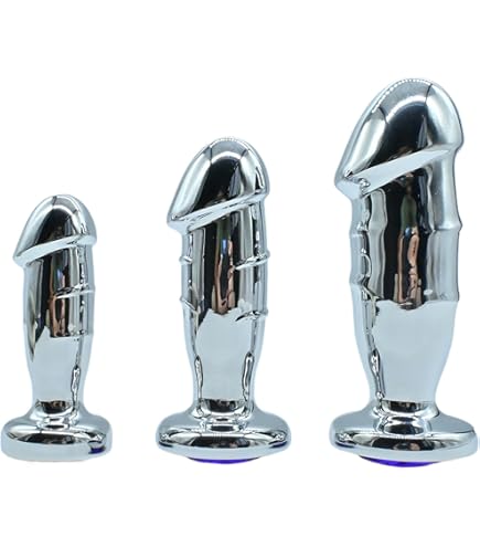 Edelstahl Analplug mit funkelnder Kristallbasis  3 Gren (S/M/L)   Buttplug fr Anfnger und Fortgeschrittene  Prostata Stimulator fr Mnner  & Frauen  Hochwertiges Sexspielzeug (M) : Amazon.de: Drogerie &  Krperpflege