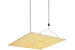 Senelux Latest SE-4000 LED Grow Light with Samsung LM301B Diodes & Brand Driver Dimmable Lights Sunlike Full Spectrum for Hydroponic Indoor Plants