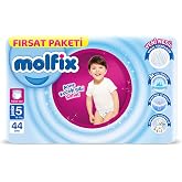 Molfix Yardım Molfix K&uuml;lot Bez Fırsat Junior 5 Beden 44'l&uuml;