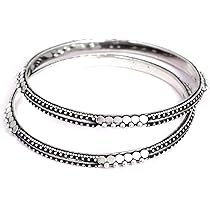 アクセサリー vebet basic volume bangle silver M basic volume bangle silver – vebet jewelry
