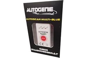 ‎BESTBEANS Autogenie Multi OBD Check BLE Bluetooth 4.0 OBD II Diagnosegerät Auto Diagnose Codeleser Scanner kompatibel mit iOS UND Android
