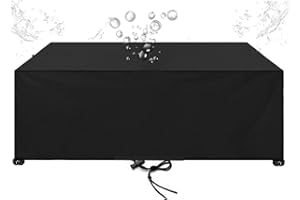 HOLEILUCK Cover for Outdoor Furniture Garden Heavy Duty Oxford Fabric Table and Chairs Cover 60x50x40cm