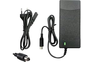 KBIBCK Cargador Patinete Xiaomi, Cargador de batería Patinete, 42V 2A Cargador Xiaomi Scooter, Cargador de Batería Patinetes para Xiaomi M365, Cargador de Scooter para Xiaomi M365 y Ninebot ES1 ES2