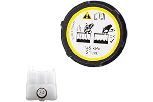 CLKE Radiator Caps, Expansion Water Tank Cap, Car Reservoir Coolant Expansion Tank Cap, Coolant Tank Cap Cover for Ford Transit MK6 MK7 C-Max Galaxy Mk2 3M5H8100AD 1301104 DG938101AA 5193938