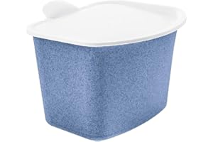 Koziol BIBO, Bioabfallbehälter, Komposteimer, Biomüll, Küchenabfälle, Mülltrennung, Bioabfall, Recycling, Bio-Blau, Einheitsgröße