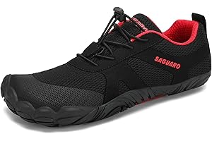 SAGUARO Mężczyźni Kobiety Antypoślizgowe Fivefingers Minimalistyczne Buty Barefoot, Gr 36-48 EU