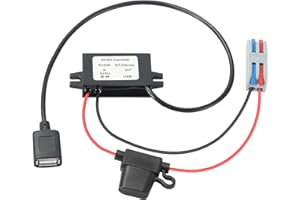 YBBOTT Step down USB 8 a 32 V a 5V 3 A 15 W Convertitore dc dc converter 12 V o 24 V a 5 V Regolatore Buck Volt Trasformatore Alimentatore Limitatore Riduttore Convertitore di tensione Raddrizzatore