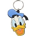Disney Mickey Mouse Donald Duck Rubber Keychain