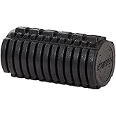 Actifoam Tırtıklı Masaj Rulosu Pilates & Yoga Rulosu TFR001-SF Siyah