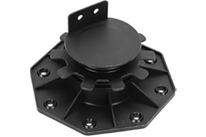 Yakimz Stelzlager höhenverstellbar 50 Stück Stellfuss 30-60mm Plattenlager - Stelzlager für Terrassenplatten-Unterkonstruktion Holz, WPC und Stein