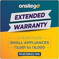 Onsitego 2 Year Extended Warranty for Small Household Appliances from Rs. 5001-6000 (Email Delivery - No Physical Kit)