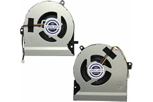 Landalanya Replacement New CPU+GPU Cooling Fan for Asus ROG Strix GL502VS-DB71 GL502 GL502VS GL502VSK MF75090V1-C540-S9A MF75090V1-C550-S9A DC5V 2.25W K0709I K0709H Cooling Fans