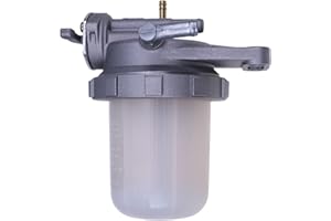 Holdia Fuel Filter Assembly 15521-43015 Compatible with Kubota L2550 L2650 L2850 L2900 L2950 L3010 L3130 L3240 L4150 L4200 L4240 L4300 L4310 L4330 L4350 L5030 L5040 L5240 L54500 L5740
