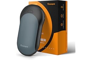 OCOOPA Chauffe Main Rechargeable 10000mAh,Chaleur immédiate Chauffe-Main Electrique,Chaufferette Main Reutilisable USB Batterie Externe pour Raynauds,Randonnée,Cadeau,Jusqu'à 20 Heures
