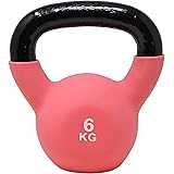 POWRX Kettlebell ghisa 2-26 kg - Ideale per esercizi di »Functional Fitness« - Rivestimento in neoprene & Presa antiscivolo -