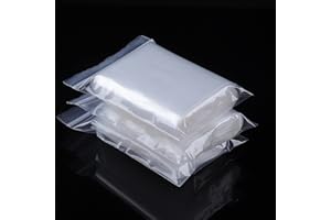 XINGRUN Plastikbeutel Zipper Beutel Klein Druckverschlussbeutel Baggies 200 Stück 6x9 cm Kleine Plastiktüten Baggys Ziplock zip klein Tütchen Baggies Wiederverwendbar Tüten Wiederverschließbare
