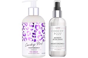 INTIMD Coochy Plus Intimate Shaving Complete Kit - THE ORIGIN & Organic After Shave Protection Soothing Moisturizer Mist – Antioxidant Formula Prevents Razor Burns, Itchiness & Ingrown Hairs