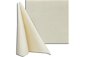 CRIMEN ITALY Tovagliolo TNT monouso 40x40 in tessuto non tessuto CHAMPAGNE | 50 pezzi | tovaglioli, resistenti | assorbente | simile al tessuto | ideale per ristorazione | HoReCa | Biodegradabile