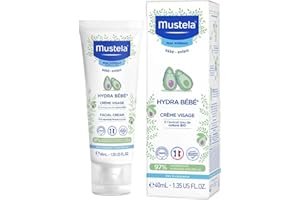 MUSTELA Bébé-enfant Hydra bébé crème visage à l'avocat bio 40 ml