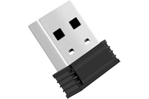 COOSPO Ant+ USB Stick Dongle Receiver Adapter per Zwift Cycletrainer, Compatibile con BKOOL/TacX/Cadence Virtual Reality/PerfPRO Studio/Rouvy/Virtual