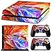 Produktbild PS4 Wandtattoo, Caroki Wandtattoo Full Body Blenden (2 x 1 x-Aufkleber Sticker, die Haut Aufkleber für Sony Playstation 4 Konsole und Controller