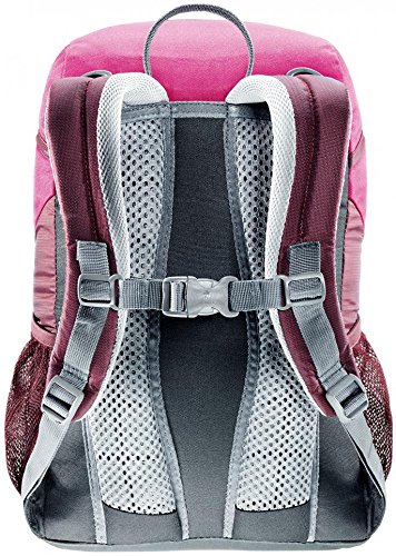 Deuter Junior, Sacs à dos mixte enfant, Rouge (Blackberry/Aubergine), 24x36x45 cm (W x H L)
