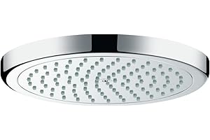 hansgrohe Croma 220 Air Duschkopf, Kopfbrause wassersparend, Chrom, 220mm Durchmesser