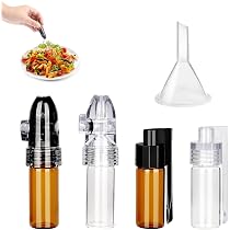 15 Mini Salières En Plastique Transparent - Pour Sel, épices, Camping - Étanches Et Portables