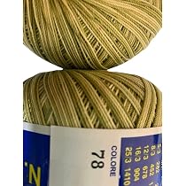 Filo Di Scozia Sfumato In Cotone N.8 – 100g Di Puro Amore Per Uncinetto, Colore Panno E Bianco 71