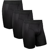 DANISH ENDURANCE Men's Sports Boxers, Breathable, 3 Pack