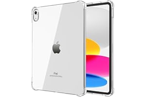 GALTD Clear Case for iPad (A16) 11th Generation 11 Inch/ 10th Generation 10.9 Inch (Models: 2025/2022), Slim Lightweight TPU Protective Shockproof Cover with Raised Edge, Transparent Back Bumper
