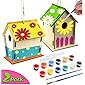 xinxintai basteln Bauen Kinder vogelhaus bausatz DIY Bird House Kit - Bauen und malen Sie Birdhouse Wooden Arts