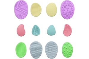 ZHIQIN 12 piezas piedra sensorial Fidget Stone Fidget Toys piedra para niños y adultos juguetes antiestrés sensoriales de silicona para aliviar la ansiedad anti estrés aliviar el estrés