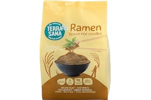 Ramen nudelbrunt ris, glutenfritt, bio 280 g - TERRASANA