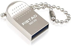 FISTAD Memoria USB 32GB Mini Pen Drive 32GB Flash Drive USB 2.0 Impermeable Memory Stick para PC, Laptop etc (Silver)