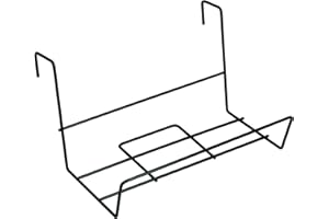 Sauvic 03235 Support Balcon pour Jardinières Acier Plastifié Noir 41 x 21 x 23 cm