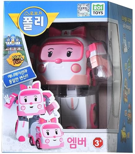 Voiture De Police Robocar Poli Mark Transforming Robot, 4