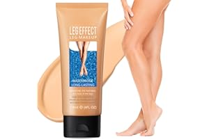 YUNFAN Wasserfestes Bein-Make-Up Ohne üBertragung,üBertragungsfreie Bein-Make-Up-Lotion,KöRpernarben-Abdeckungs-Make-Up,Wasserfestes Bein-Make-Up füR Krampfadern und Tattoo-Abdeckung,Bein-Make-Up-Creme (2#)