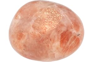 ‎LEBENSQUELLE PLUS Lebensquelle Plus Sonnenstein Edelstein Trommelstein + Edelsteinkarte | Größe L: 3–4 cm | Handschmeichler Heilstein Taschenstein