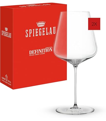 Verres à Vin Psyché Lehmann Glass - 6 Pièces, 56 Cl, Ultralégers, Collection Sommier