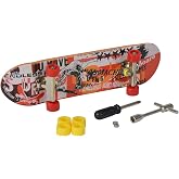 Simba 103306083 finger skateboard, only 1 product shipped from 6 different skateboards, 9cm, anti-stress, finger scooter, accessory