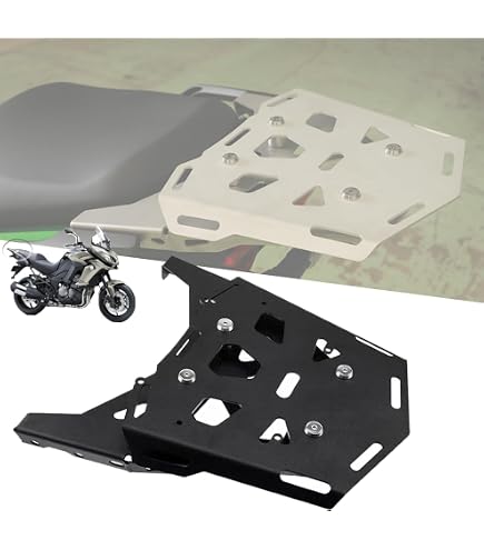 Portapacchi Posteriore Con Maniglia Passeggero Per Triumph Bonneville T100 SE 2002-2015 - Staffa In Acciaio Nero