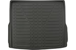 J&J AUTOMOTIVE SCOUTT | Vasca Bagagliaio Proteggi Baule In TPE Su Misura Per Passat B8 5-Porte SW Wagon 2014-2023, Bordo 4cm, Antiscivolo, Inodore