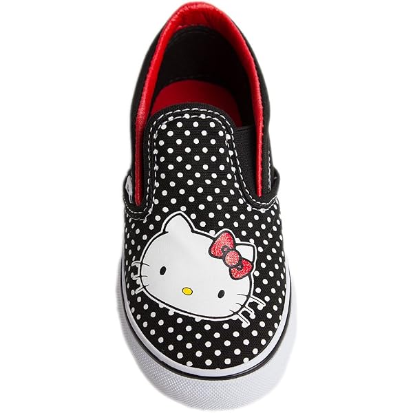 Vans Junior Authentic C Hello Kitty Black Canvas Fashion  display picture 3