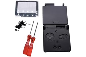 Henghx Ersatz Voll Gehäuse Shell Cover Hülle Teile Set w/Objektiv&Schraubendreher für Nintendo Gameboy Advance SP GBA SP Console